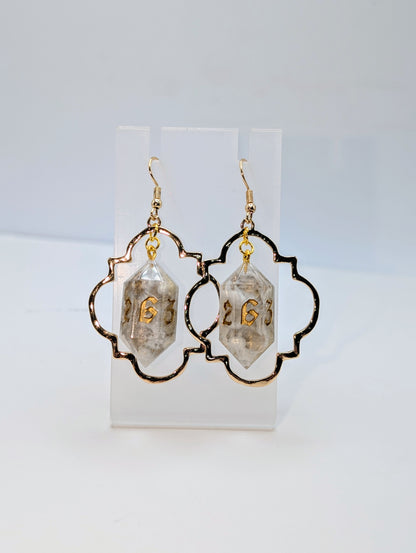 Valor's Grace D6 Earrings