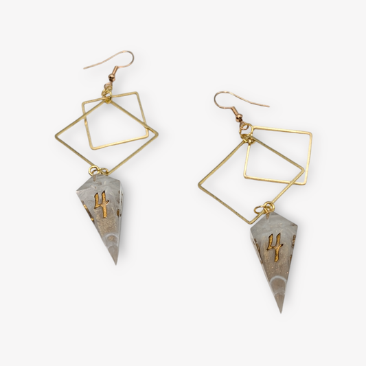 Lightbringer D4 Earrings